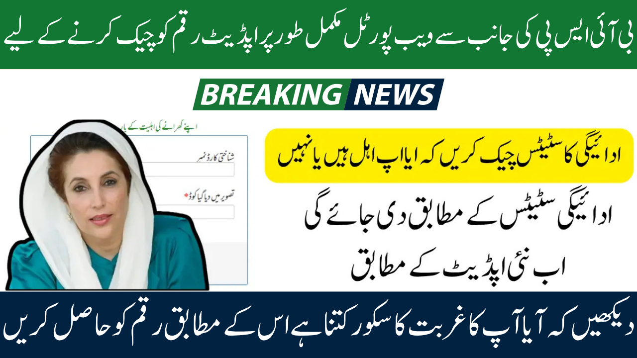 BISP 8171 Portal Status Check 2025