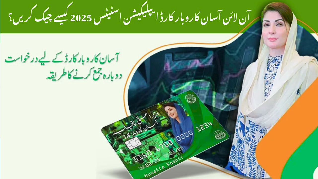 Asaan Karobar Card Application Status 2025